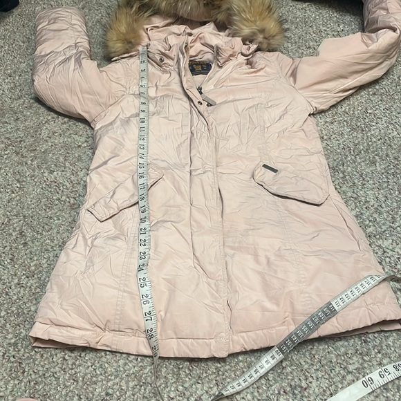 Woolrich downfilled parka with real fur hood trim - Picture 7 of 13